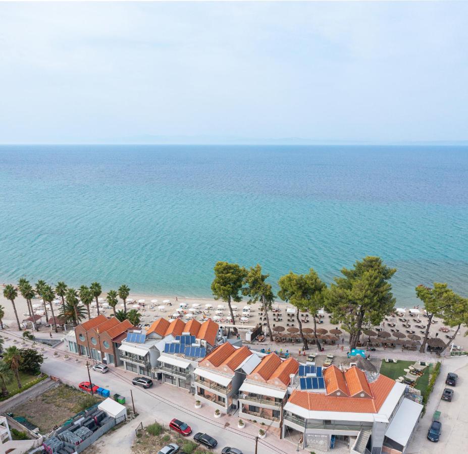 Tridente Mare Apart Hotel Pefkochori Exterior foto