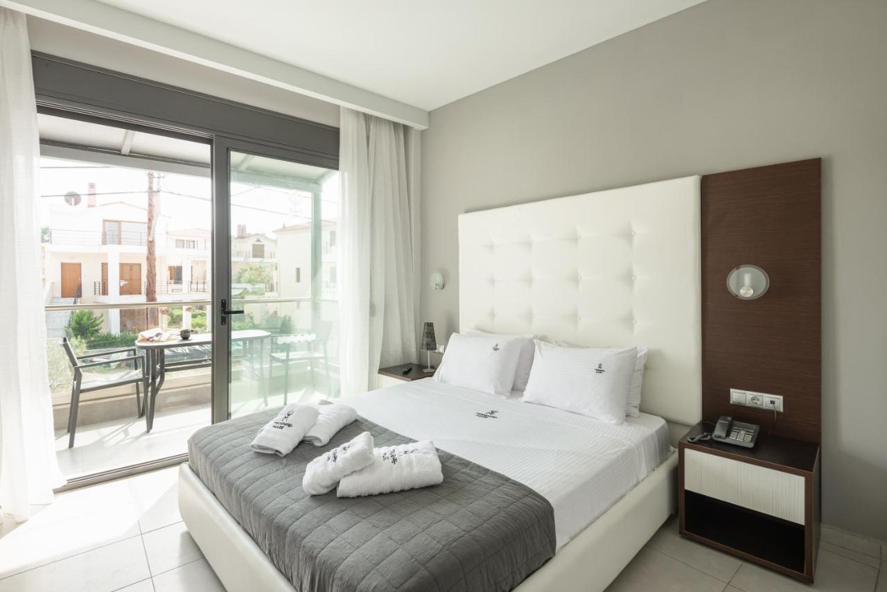 Tridente Mare Apart Hotel Pefkochori Exterior foto